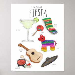 Hoofdzaak: een Fiesta-Poster Poster