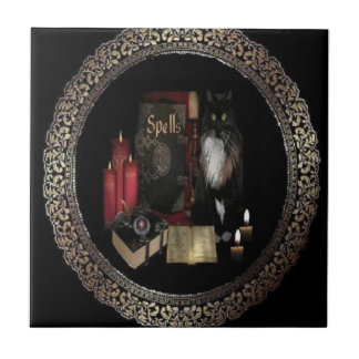 Hoofdzaak van de Wiccan Trade Tile Tegeltje