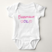 Hoofdzakelijk gesmolten Baby-outfit roze/Paars Romper (Voorkant)