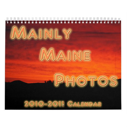 Hoofdzakelijk Maine Foto's Kalender (Hoes)