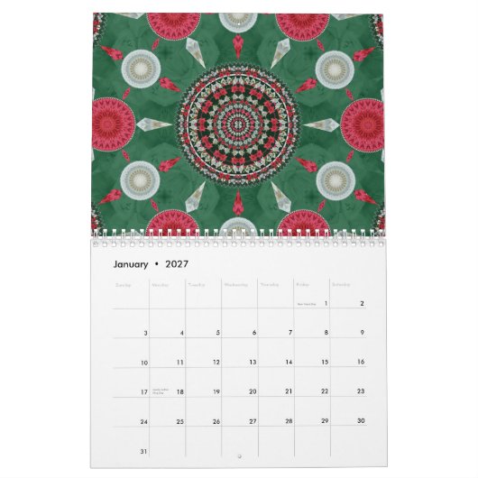Hoofdzakelijk Mandalaskalender 2015 Kalender (Jan 2027)