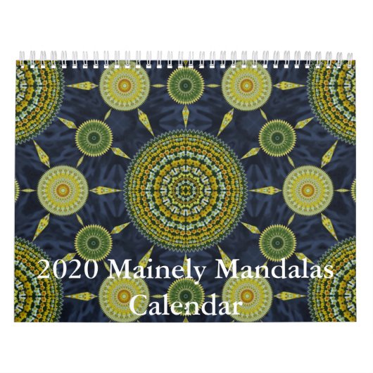 Hoofdzakelijk Mandalaskalender 2020 Kalender (Hoes)