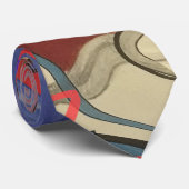 Hoofdzakelijk rood stropdas (Opgerold)