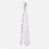 HOOFDZAKELIJK STROPDAS VOOR BIJSTAND (Achterkant)