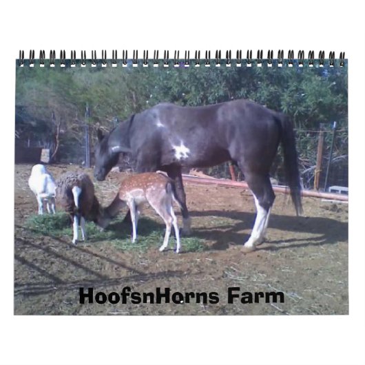 HoofsnHorns Boerderij 2009 Calender Kalender (Hoes)