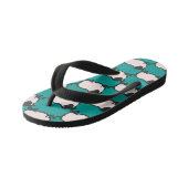 Hoog 2 varkensjaar 2019 Kies Kinder kleuren FF Kinder Teenslippers (Schuin)