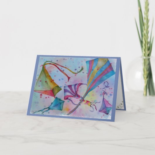 HOOG ALS EEN VLIEGER! KAART (Voorkant)