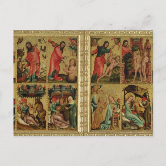 Hoog altaar van St Peter's in Hamburg Briefkaart (Voorkant)