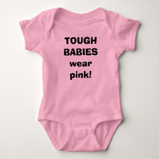 HOOG BABIESdraag roze! Romper