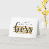 HOOG "BIRTHDAY" BEST **LERER* OIT KAART (Gele Bloem)