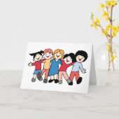 HOOG "BIRTHDAY" BEST **LERER* OOIT KAART (Gele Bloem)