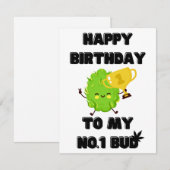 HOOG BIRTHDAY NO.1 BUD! (Voorkant / Achterkant)