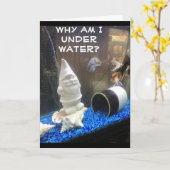 HOOG BIRTHDAY VAN MENSELIJK GNOME KAART (Gele Bloem)