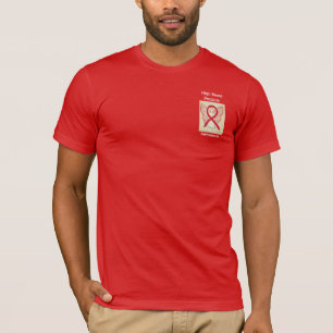 Hoog bloeddrukbewustzijn Red Ribbon Angel T-shirt