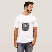 Hoog boven de put t-shirt (Voorkant volledig)
