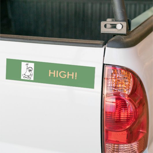 HOOG! BUMPERSTICKER (Op Truck)