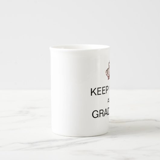 HOOG CALM EN AFSTUDEREN / "Klasse 2022" Porselein Kop (Voorkant)