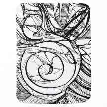 Hoog contrast visueel Stimulerend Abstracte slak