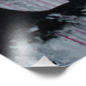 Hoog- en droge Heart-bomen Surreal-Gothic Foto Afdruk (Hoek)