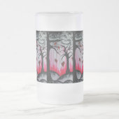 Hoog- en droge Heart Trees Orig Art 16oz Beer Mok (Center)