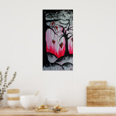 Hoog en droog Poster van de Kunst (Keuken)