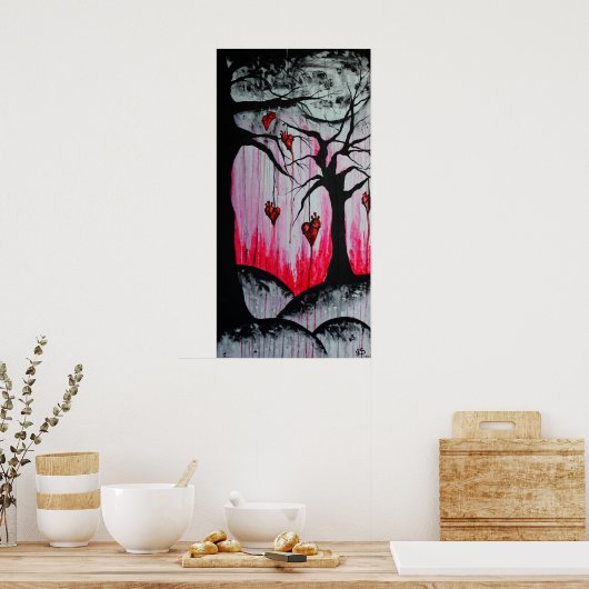 Hoog en droog Poster van de Kunst (Keuken)