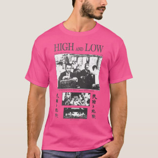 Hoog en laag t-shirt