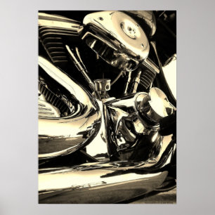 Hoog en machtig poster