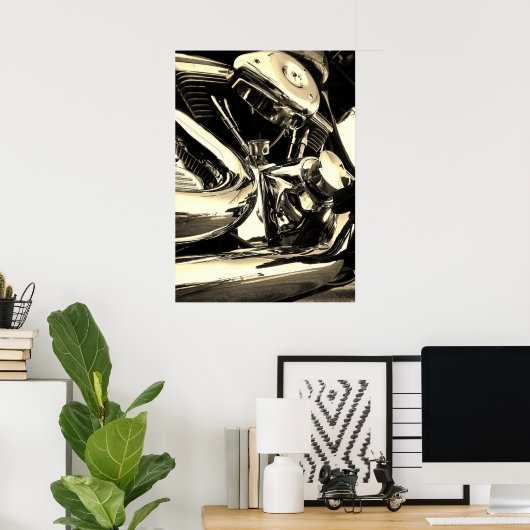 Hoog en machtig poster (Thuiskantoor)