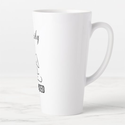 Hoog geMediteerde Chakra Meditation Latte Mok (Rechts)