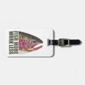 Hoog Gevist Bagagelabel (Voorkant horizontaal)