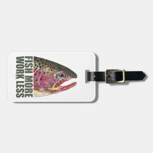 Hoog Gevist Bagagelabel (Voorkant horizontaal)