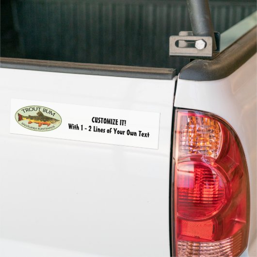 Hoog Gevist Bumpersticker (Op Truck)