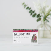 Hoog Gevist Visitekaartje (Staand voorkant)