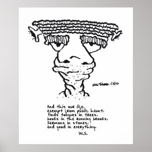 Hoog goed-gelezen Freak Poster 1-6-23