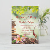 Hoog Hiel, glas, Zen Stones Landscape Retirement Kaart (Staand voorkant)