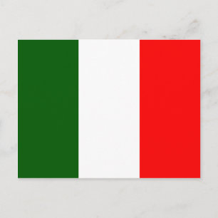 Hoog Italië - de Vlag van de kwaliteit Briefkaart