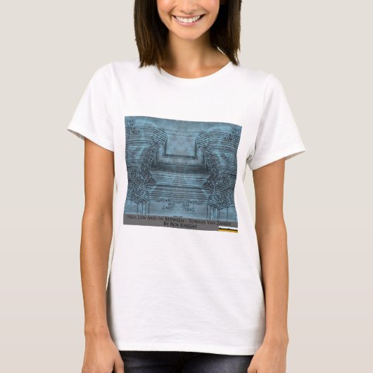Hoog, laag en tussen t-shirt (Voorkant)