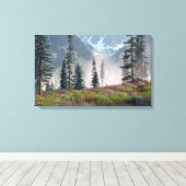 Hoog land (lente) canvas afdruk (Insitu (Houten vloer))