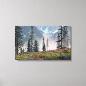 Hoog land (lente) canvas afdruk (Voorkant)