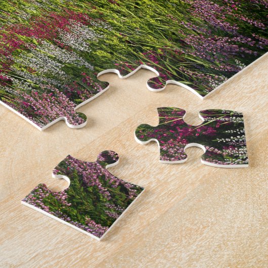 Hoog land (lente) legpuzzel (Zijkant)
