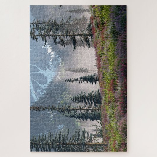 Hoog land (lente) legpuzzel (Verticaal)