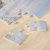 Hoog land (winter) legpuzzel (Zijkant)