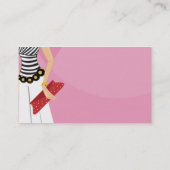 Hoog Mode Boutique Visitekaartje tweezijdig (Achterkant)