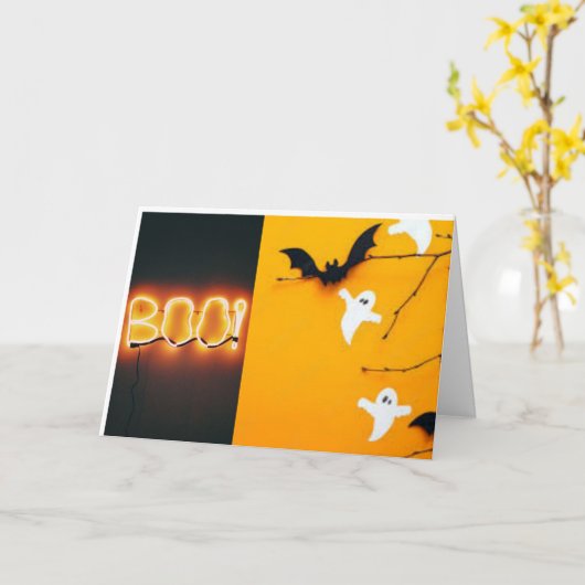 **HOOG OKTOBER BIRTHDAY* KAART (Gele Bloem)