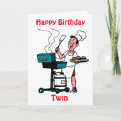 HOOG OP DE MEEST GRILMASTER *BROTHER* KAART (Voorkant)