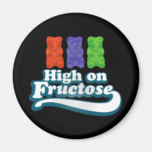 Hoog op fructose magneet (Voorkant)