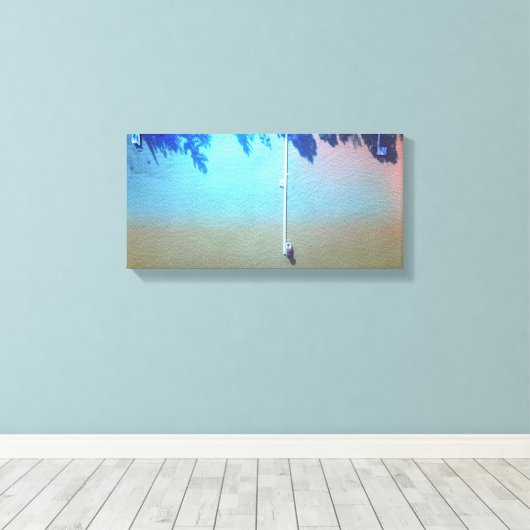 Hoog op Higgins Canvas Afdruk (Insitu (Houten vloer))