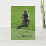 HOOG PAR-FECT BIRTHDAY * BROTHER * KAART<br><div class="desc">KUSTGOLFER'S BIRTHDAY-KAART. Veel plezier met vandaag! BEDANKT VOOR EEN VAN MIJN 8 STORES!!! ER ZIJN ANDERE KAARTEN MET DEZE FOTO ZODAT GEBRUIK LABELS OM HET TE VINDEN ALS U WILT!!!</div>