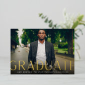 Hoog profiel | Aankondiging van het Afstuderen Fot (Staand Voorkant)